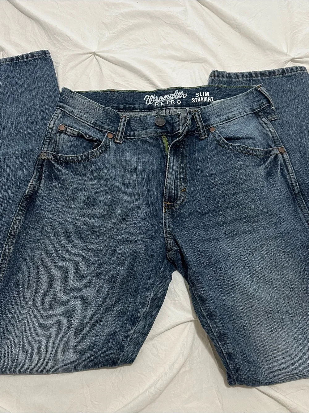 Wrangler Men's Blue Denim Jeans 30X32